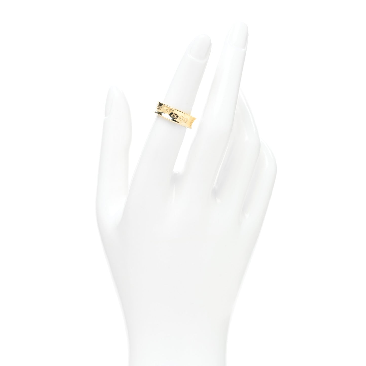 18K Yellow Gold 1837 Band Ring 50 5.5
