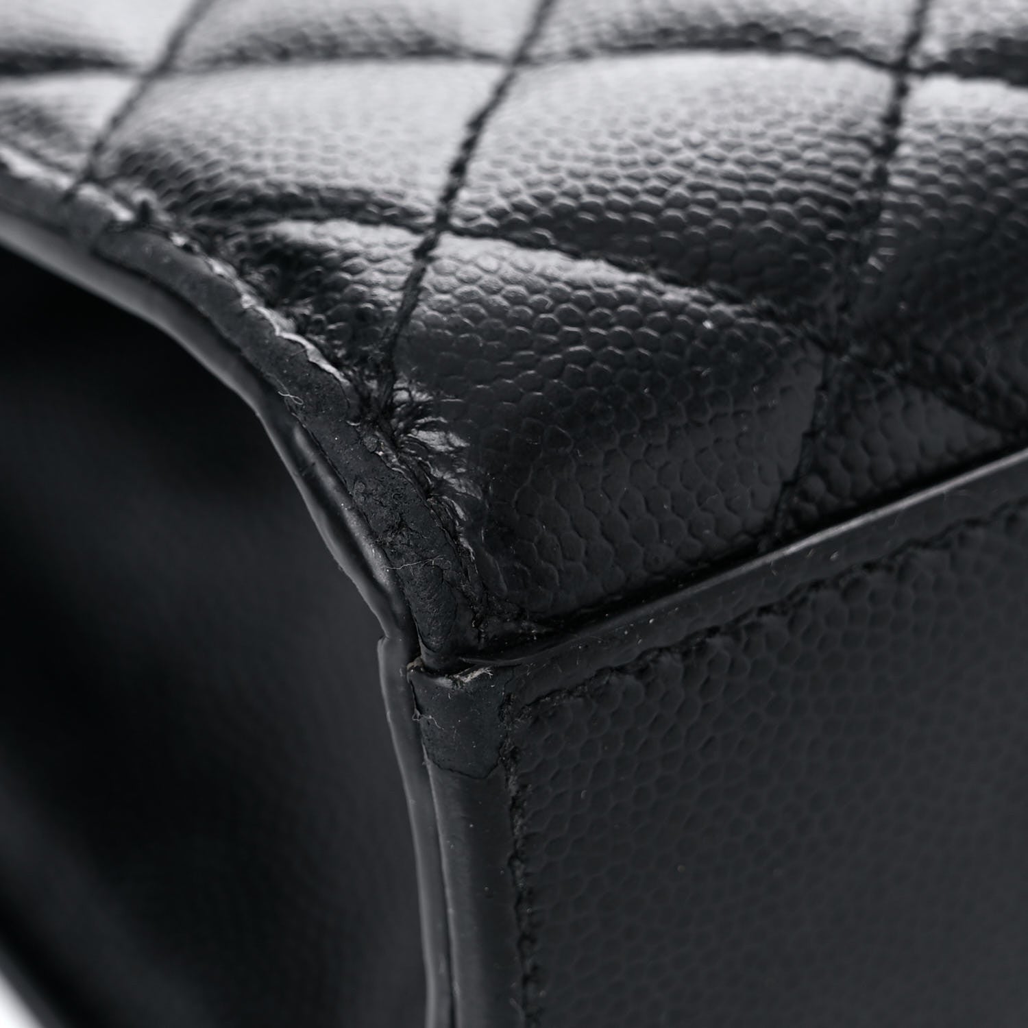Saint Laurent Grain De Poudre Textured Mixed Matelasse Large Triquilt Monogram Satchel Black 9 of 28