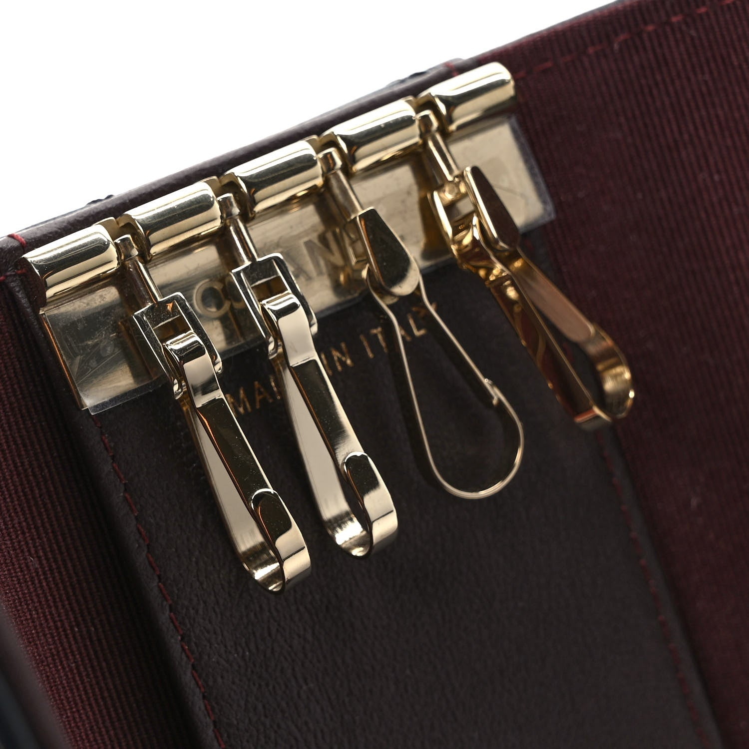 Chanel Lambskin Quilted 4 Key Holder Black 10 of 11