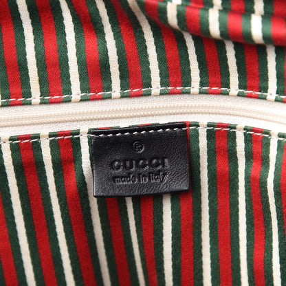 Gucci Monogram Medium New Britt Boston Black 5 of 10