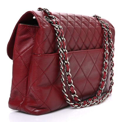 Chanel Calfskin Quilted In the Business Flap Bag Red 3 of 10