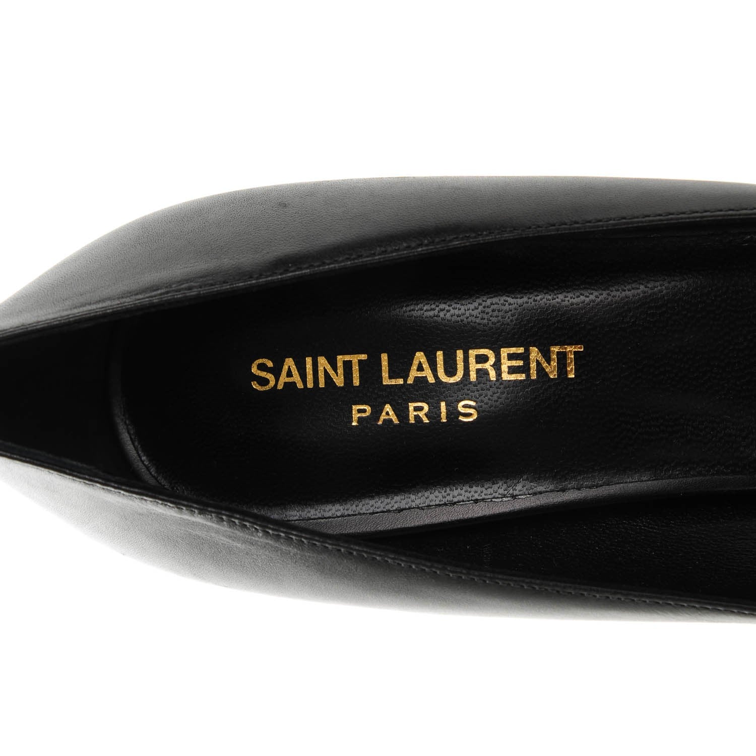 Saint Laurent Calfskin Classic Janis 80 Escarpin Pumps 40 Black 7 of 8