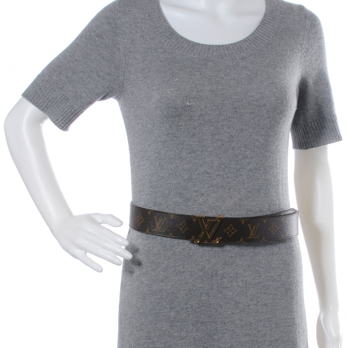 Monogram LV Initiales Belt 85 34