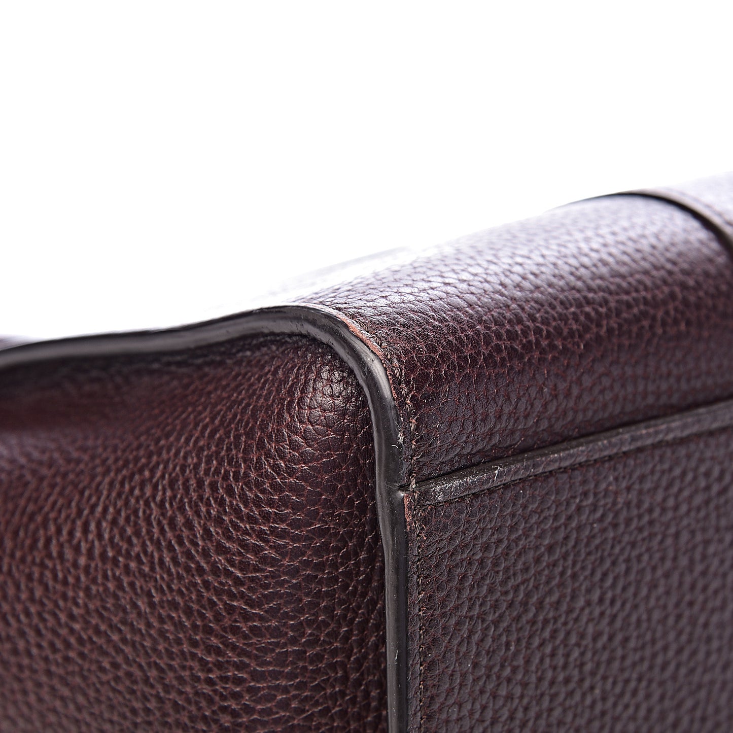 Grain Vegetable Tanned Calfskin Bayswater Oxblood