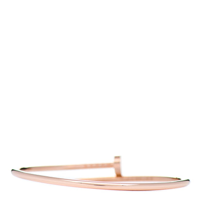 Cartier 18K Pink Gold Small Juste Un Clou Bracelet 16 3 of 5