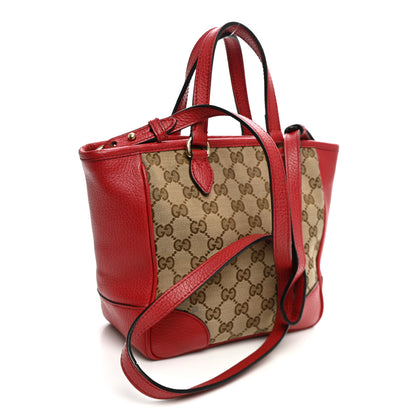 Gucci Monogram Small Bree Tote Red 3 of 11