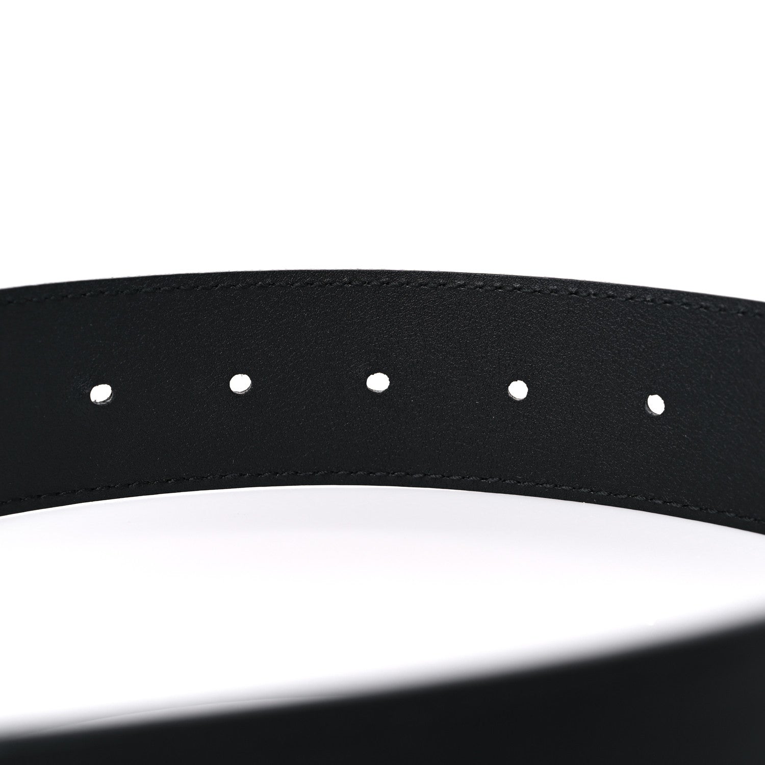 Gucci Calfskin Double G 40mm Belt 80 32 Black 4 of 7