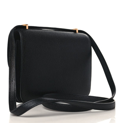 Hermes Chevre Mysore Constance 18 Black 3 of 10