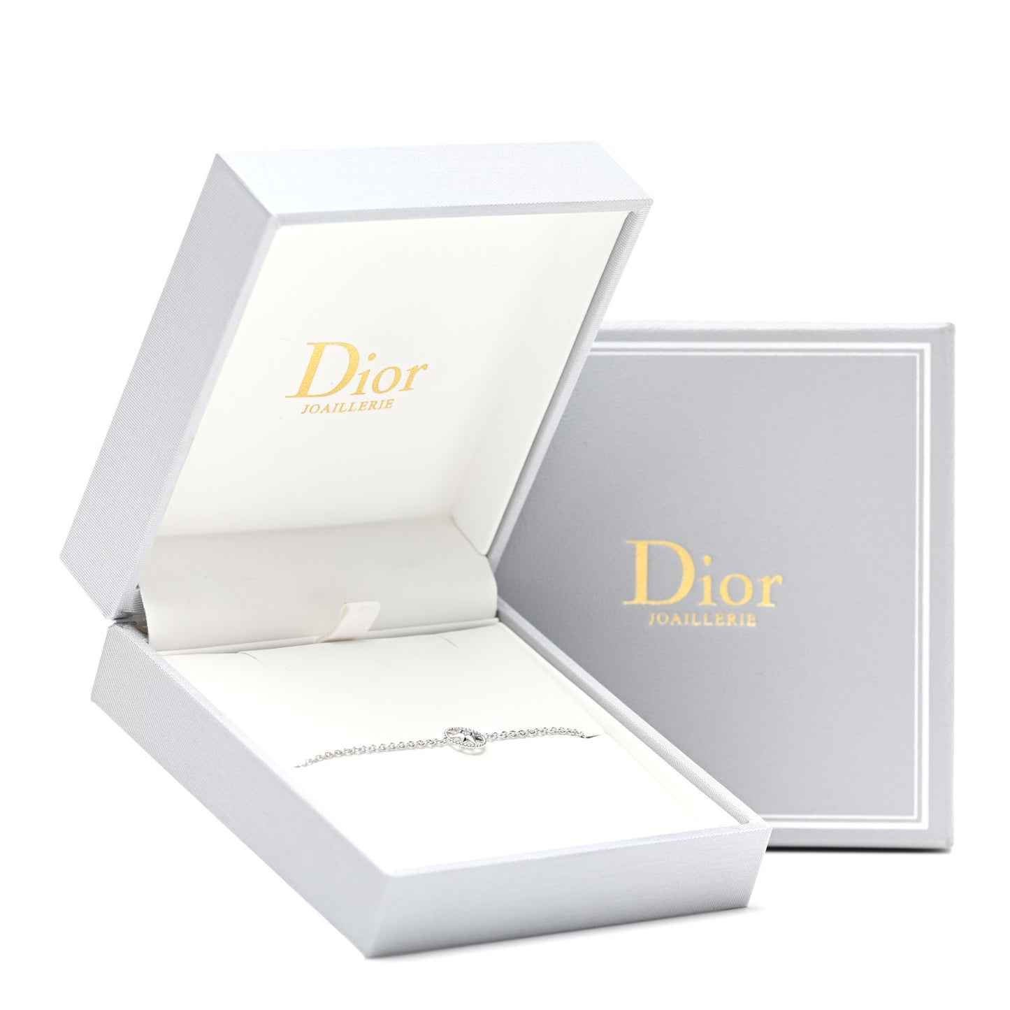 18K White Gold Diamond XS Rose Des Vents Bracelet