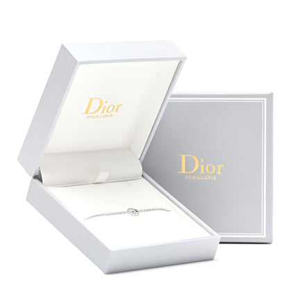 Christian Dior 18K White Gold Diamond XS Rose Des Vents Bracelet 6 of 6
