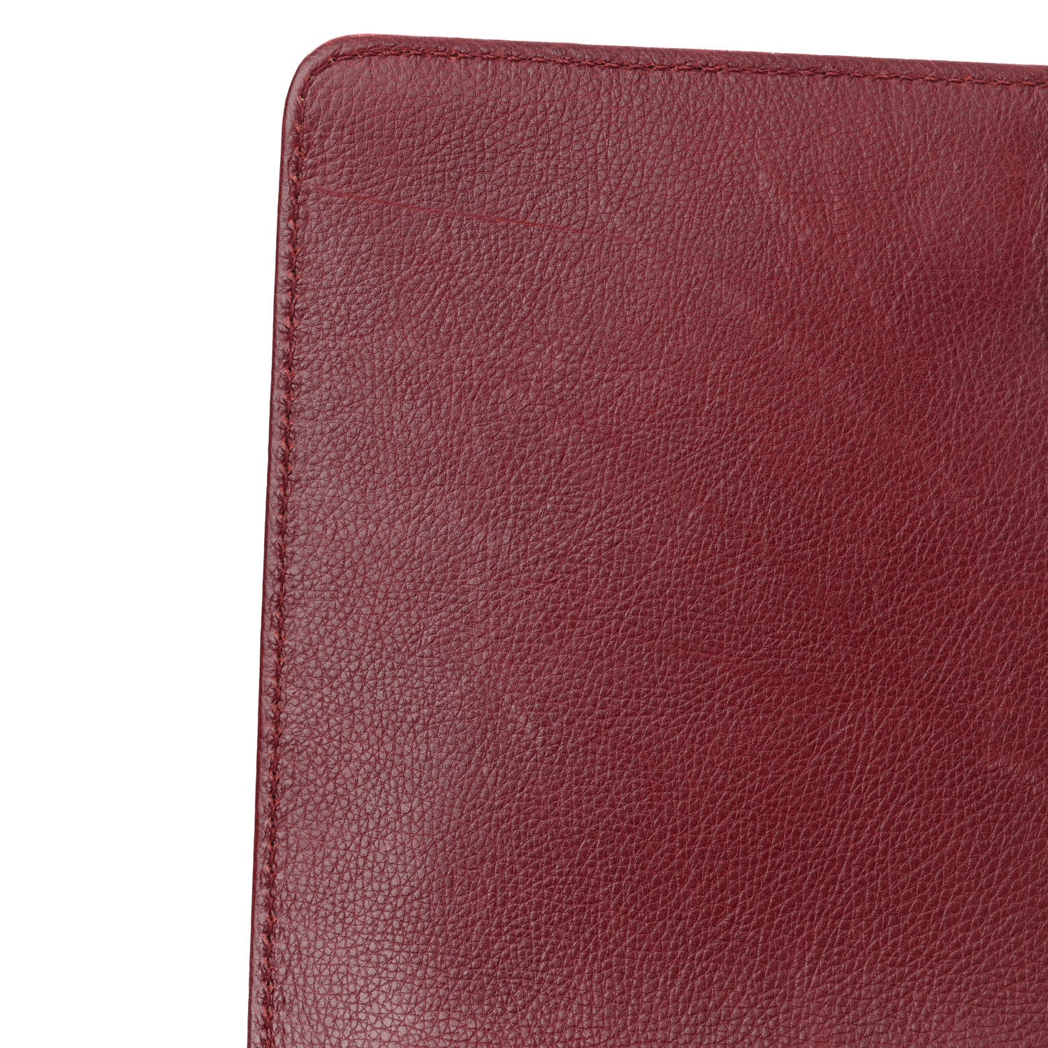 Chanel Calfskin Double Stitch Medium Boy Flap Burgundy 12 of 14