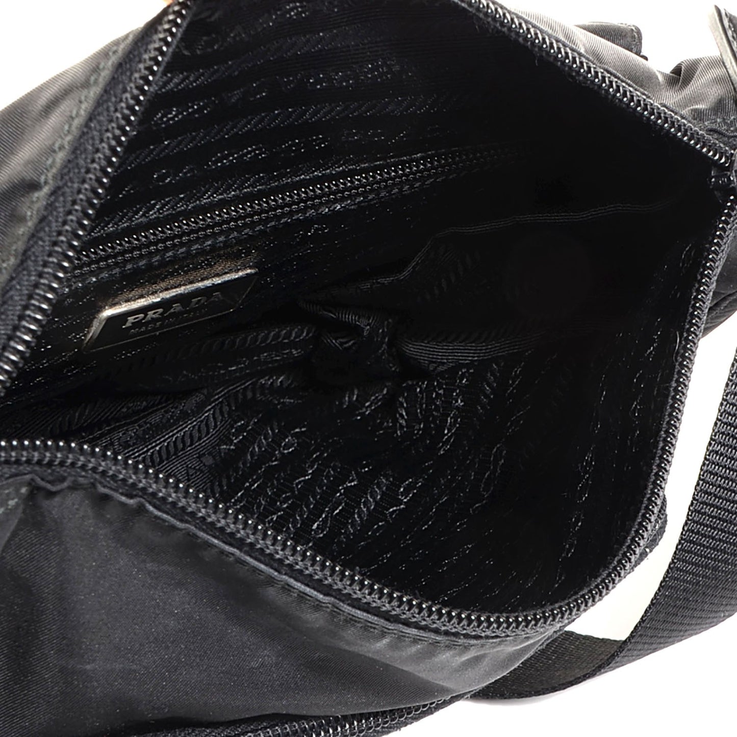 Nylon Vela Messenger Black