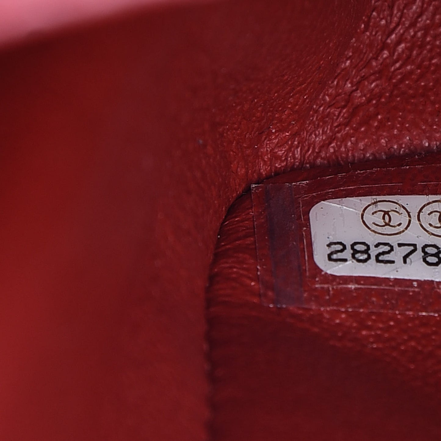 Aged Calfskin Quilted 2.55 Reissue 224 Flap Red