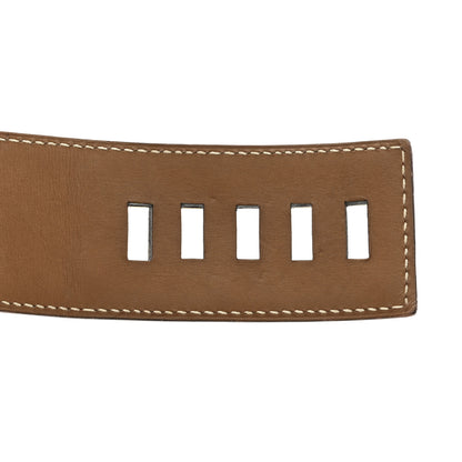 Hermes Epsom Collier De Chien CDC Belt 76 Rouge Casaque 3 of 6