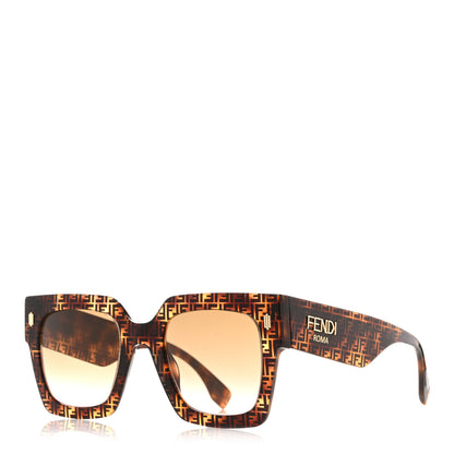 Fendi Acetate Fendi Square Sunglasses FF0457 Tortoise 1 of 7