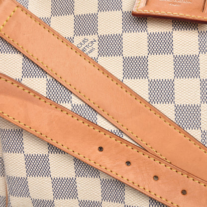 Louis Vuitton Damier Azur Keepall Bandouliere 45 11 of 14