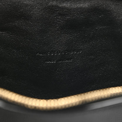 Saint Laurent Grain De Poudre Matelasse Monogram Mini Lou Camera Bag Black 7 of 10