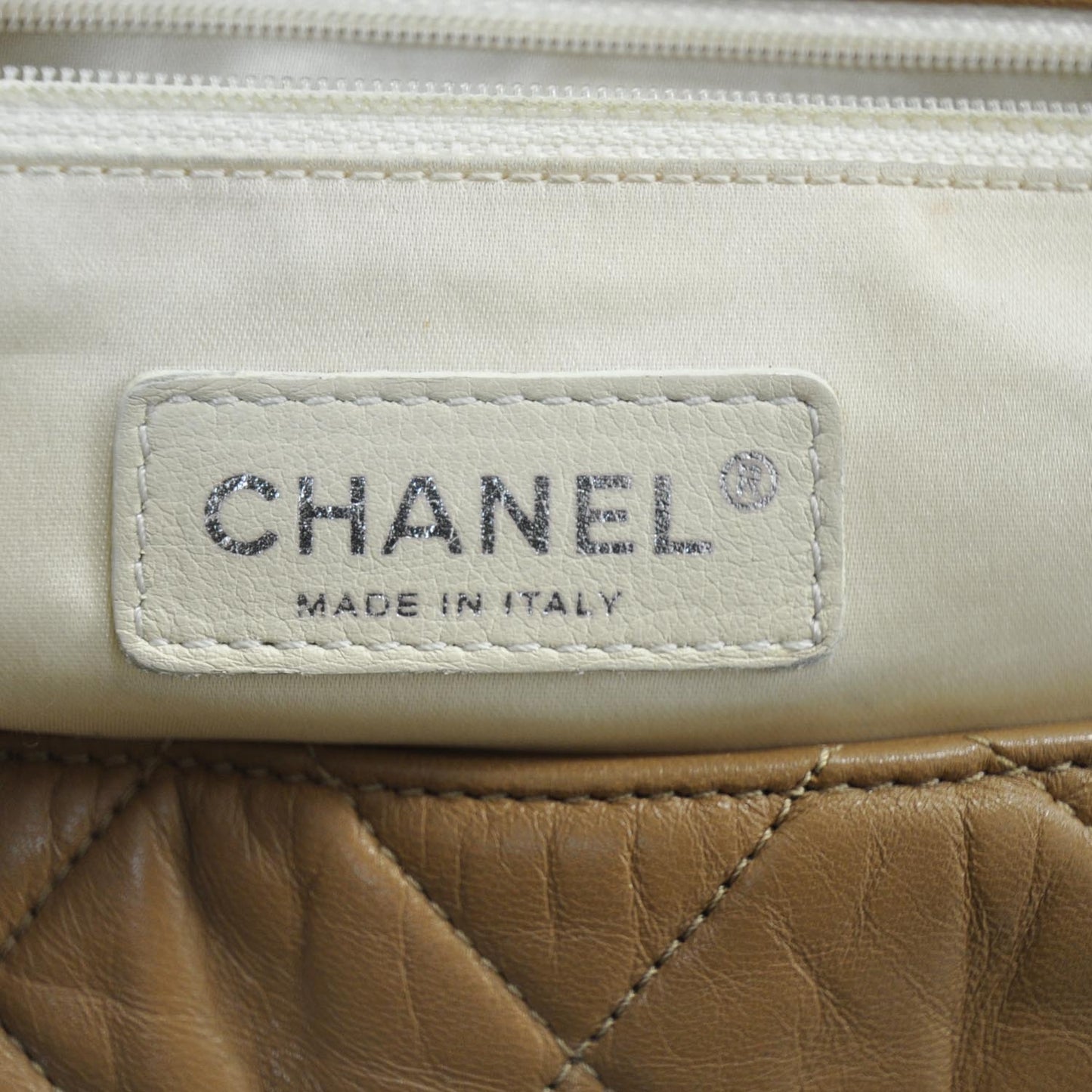 Lambskin Quilted East West Accordion Flap
