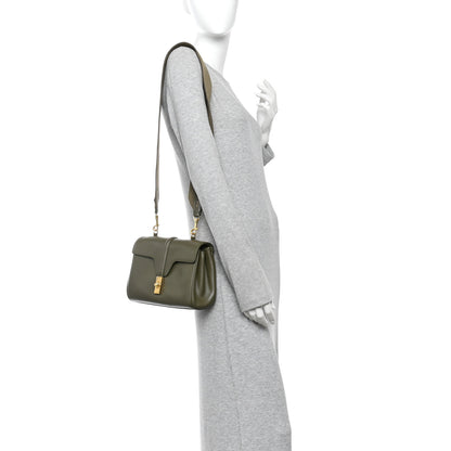 Celine Smooth Calfskin Teen 16 Crossbody Bag Army Green 2 of 11