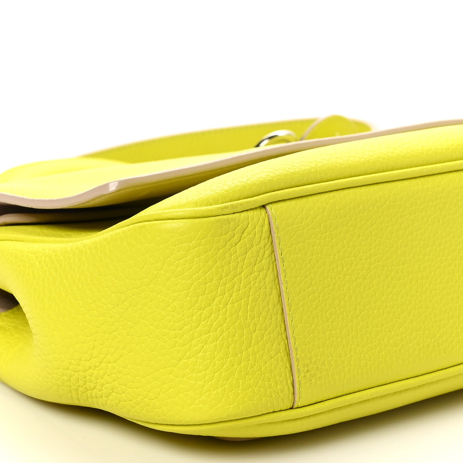 Christian Dior Bullcalf Mini Be Dior Flap Vert Acide 8 of 9