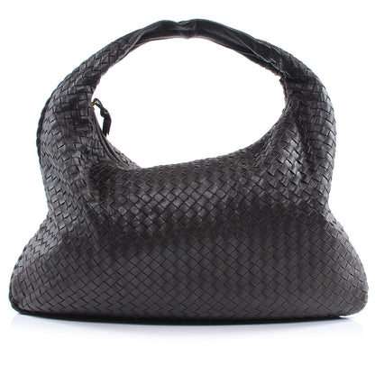 Bottega Veneta Nappa Intrecciato Large Veneta Hobo Ebano 1 of 8