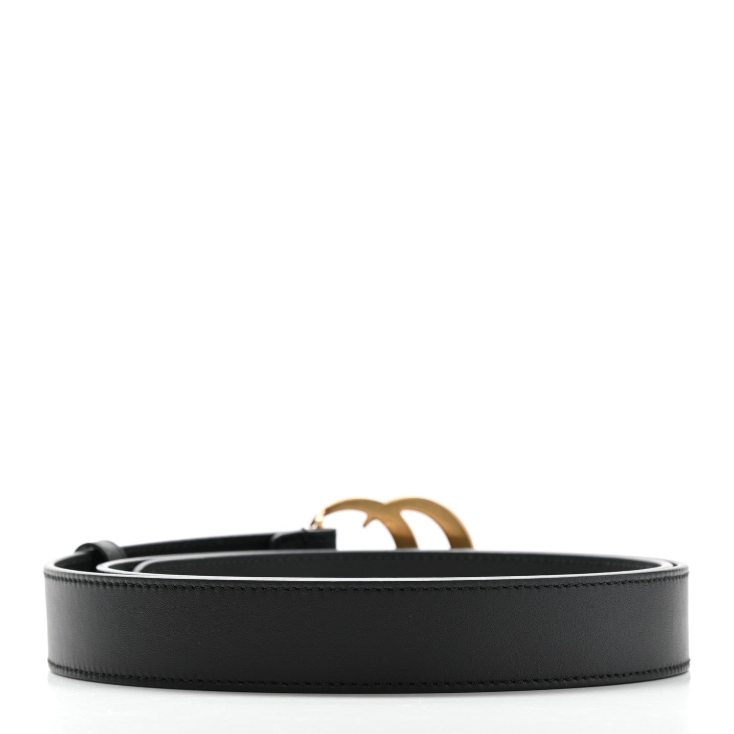 Gucci Moon Calfskin Double G 30mm Belt 105 42 Black 2 of 6