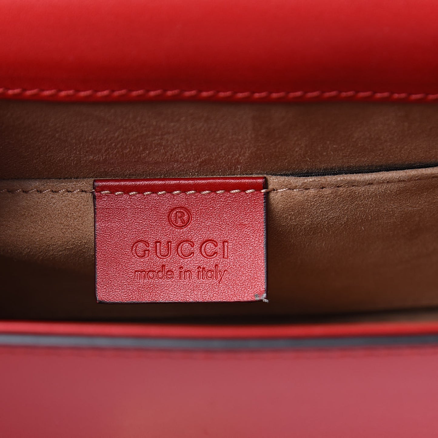 Calfskin Mini Sylvie Chain Shoulder Bag Hibiscus Red