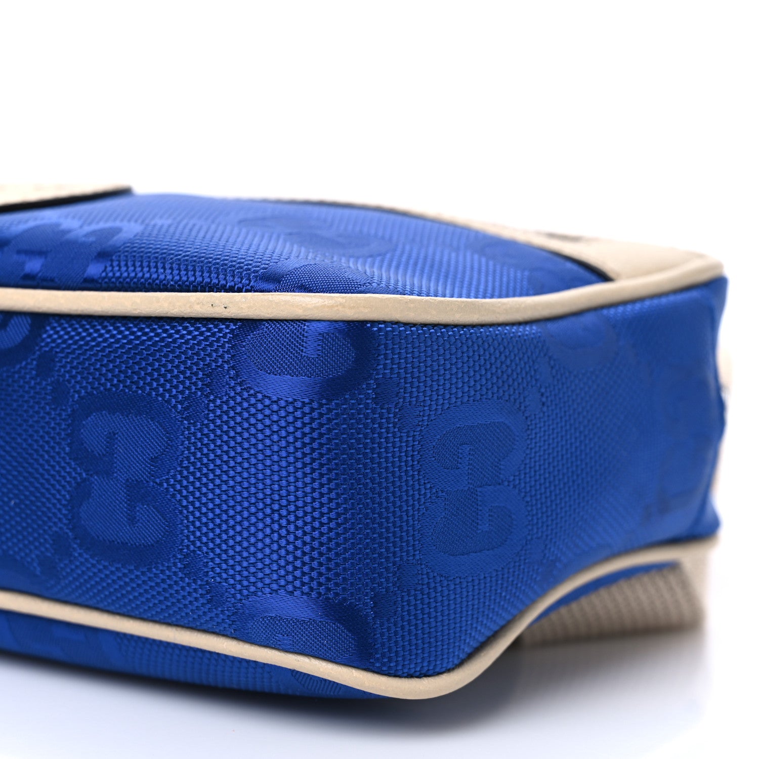 Gucci Econyl Nylon Monogram Off The Grid Belt Bag 95 38 Orient Blue New Plaster 10 of 10