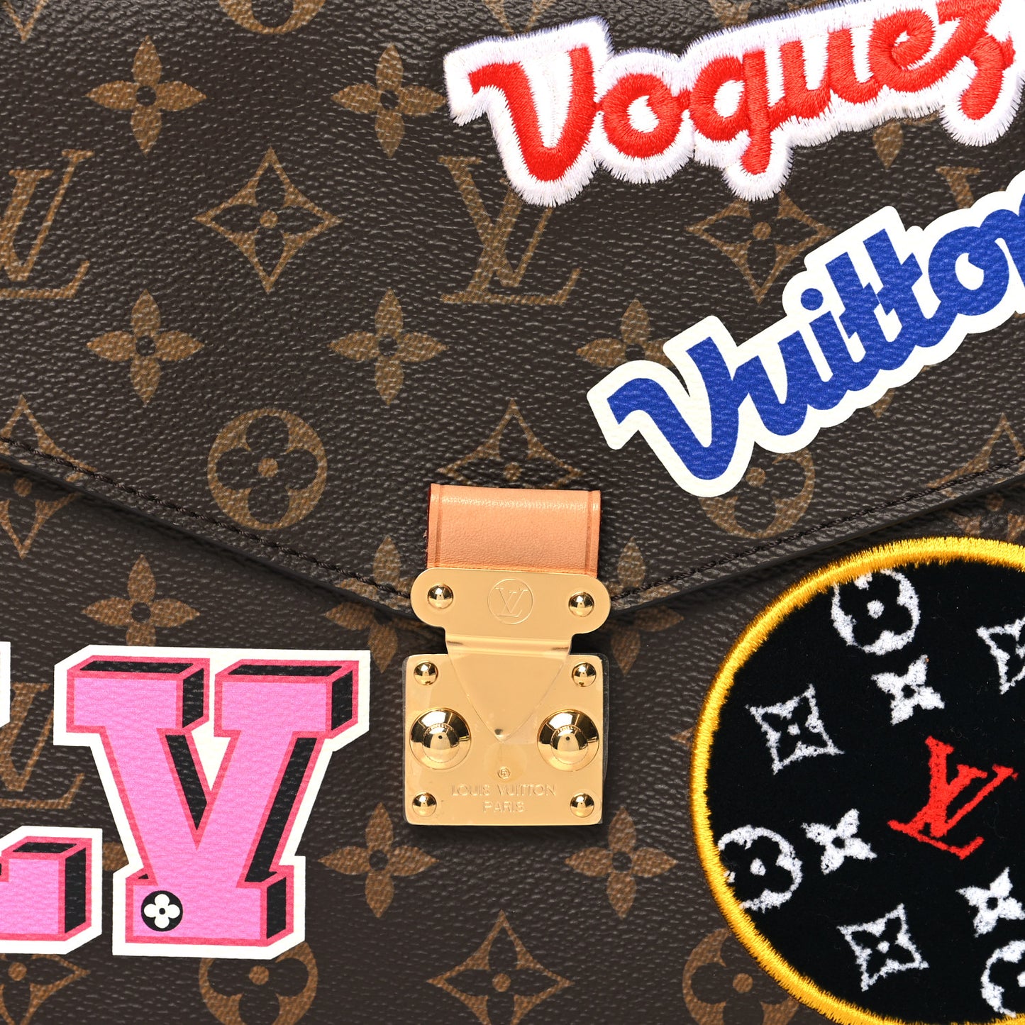Monogram Patches Pochette Metis