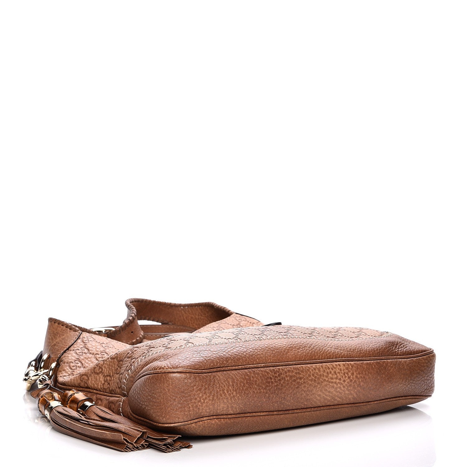 Gucci Guccissima Old Libeccio Medium New Jackie Hobo Old Naturale 5 of 10