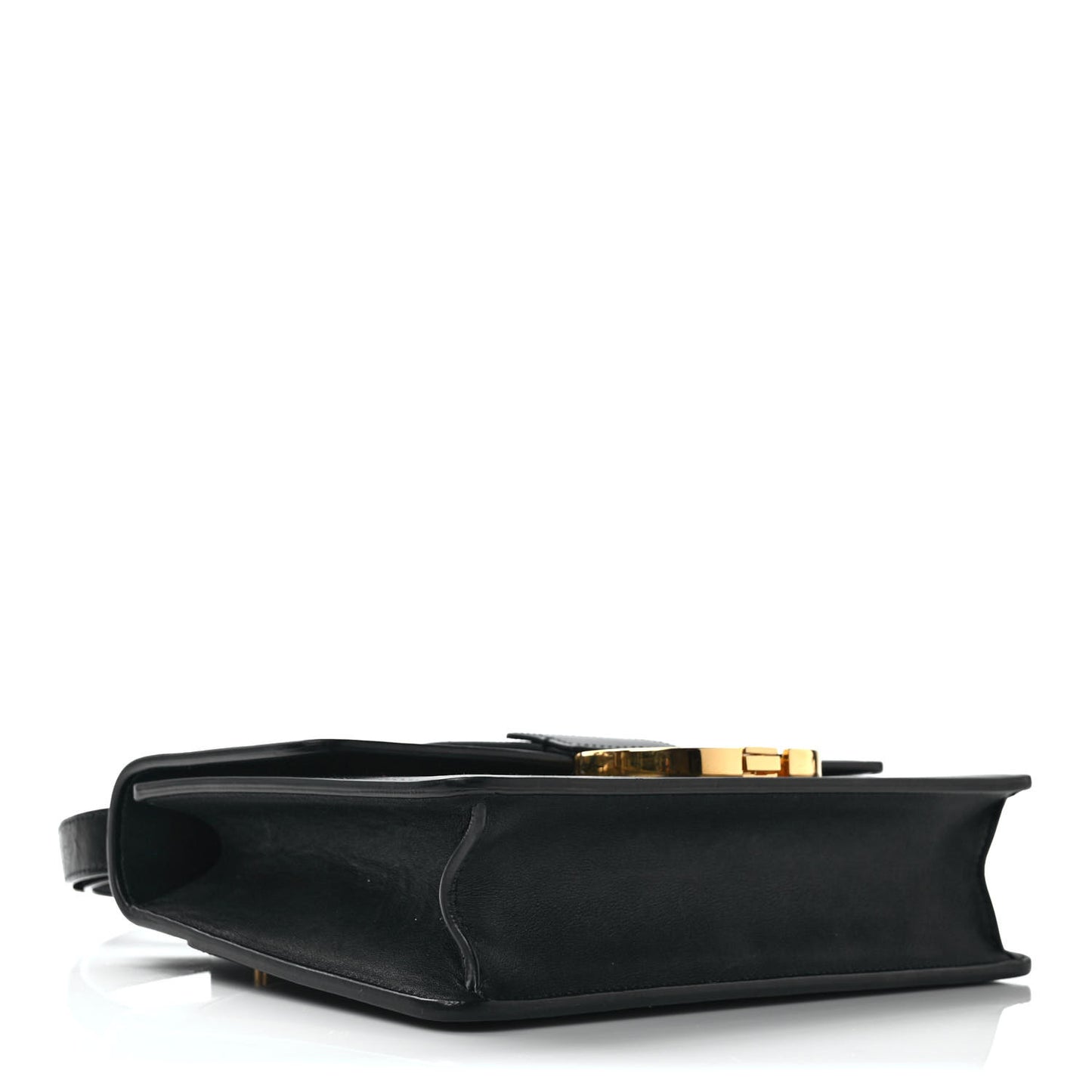 Smooth Calfskin 30 Montaigne Flap Bag Black
