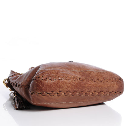 Gucci Leather Large New Jackie Shoulder Bag Maple Brown 4 of 7
