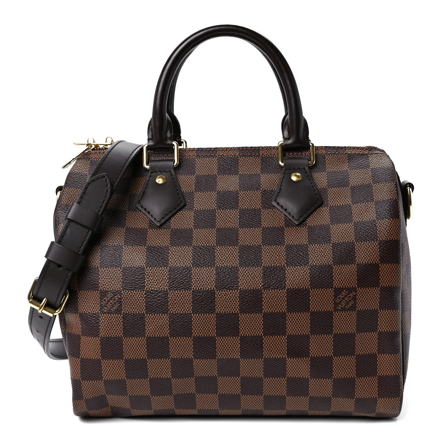 Louis Vuitton Damier Ebene Speedy Bandouliere 25 1 of 13