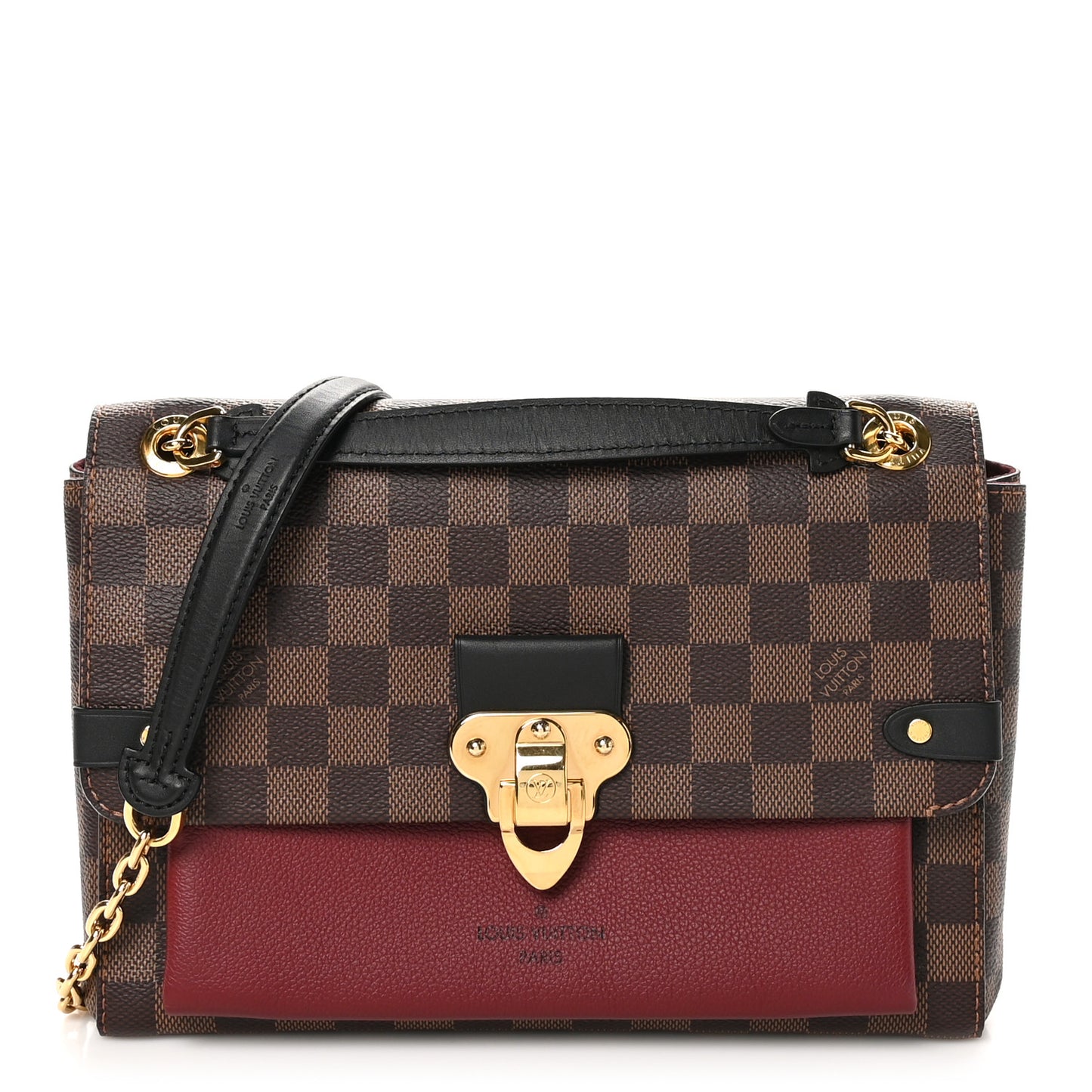 Damier Ebene Vavin PM Bordeaux