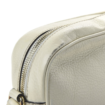 Gucci Pebbled Calfskin Small Soho Disco Bag Off White 12 of 13