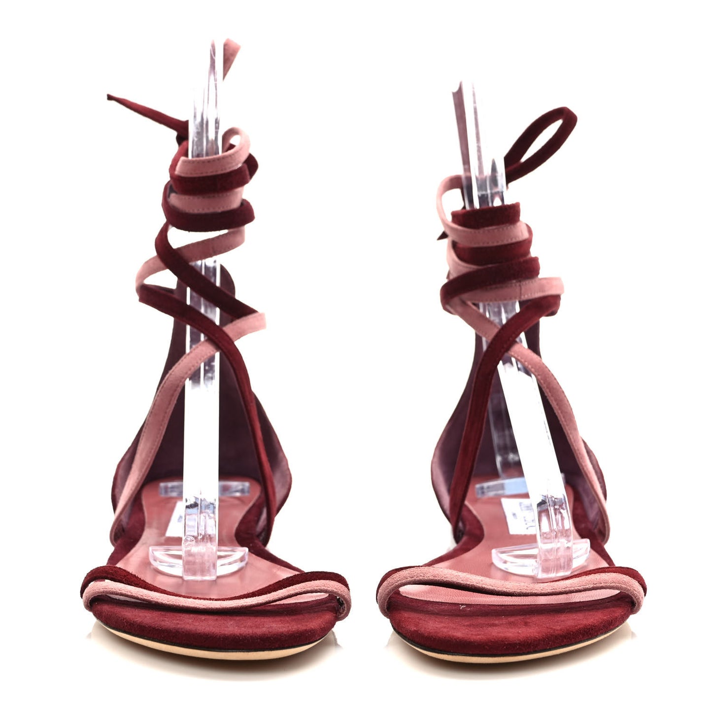 Suede Flynn Sandals 40 Vino Mix