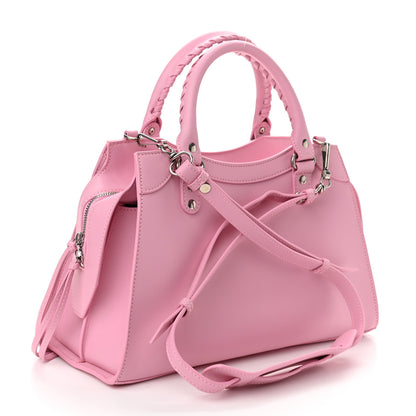 Balenciaga Smooth Calfskin Neo Classic Silver Hardware S City Candy Pink 3 of 11