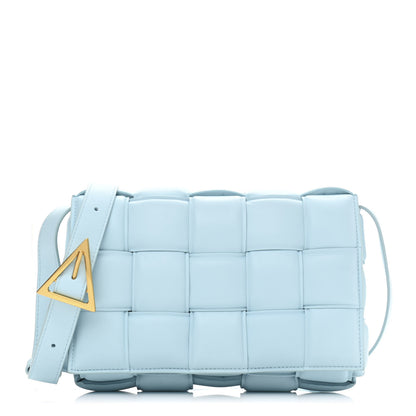 Bottega Veneta Nappa Maxi Intreccio Padded Cassette Crossbody Bag Spearmint 1 of 8