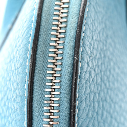 Hermes Taurillon Clemence Bolide 35 Bleu Jean 18 of 18