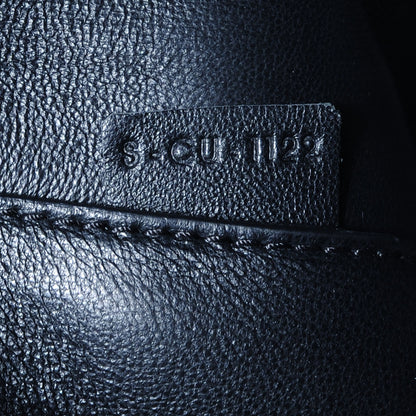 Celine Smooth Calfskin Medium Edge Black Navy 7 of 8
