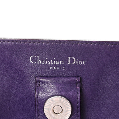 Christian Dior Suede Large Diorissimo Tote Purple 7 of 10