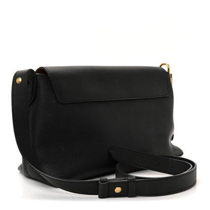 Louis Vuitton Grained Calfskin Low Key Messenger Black 3 of 9