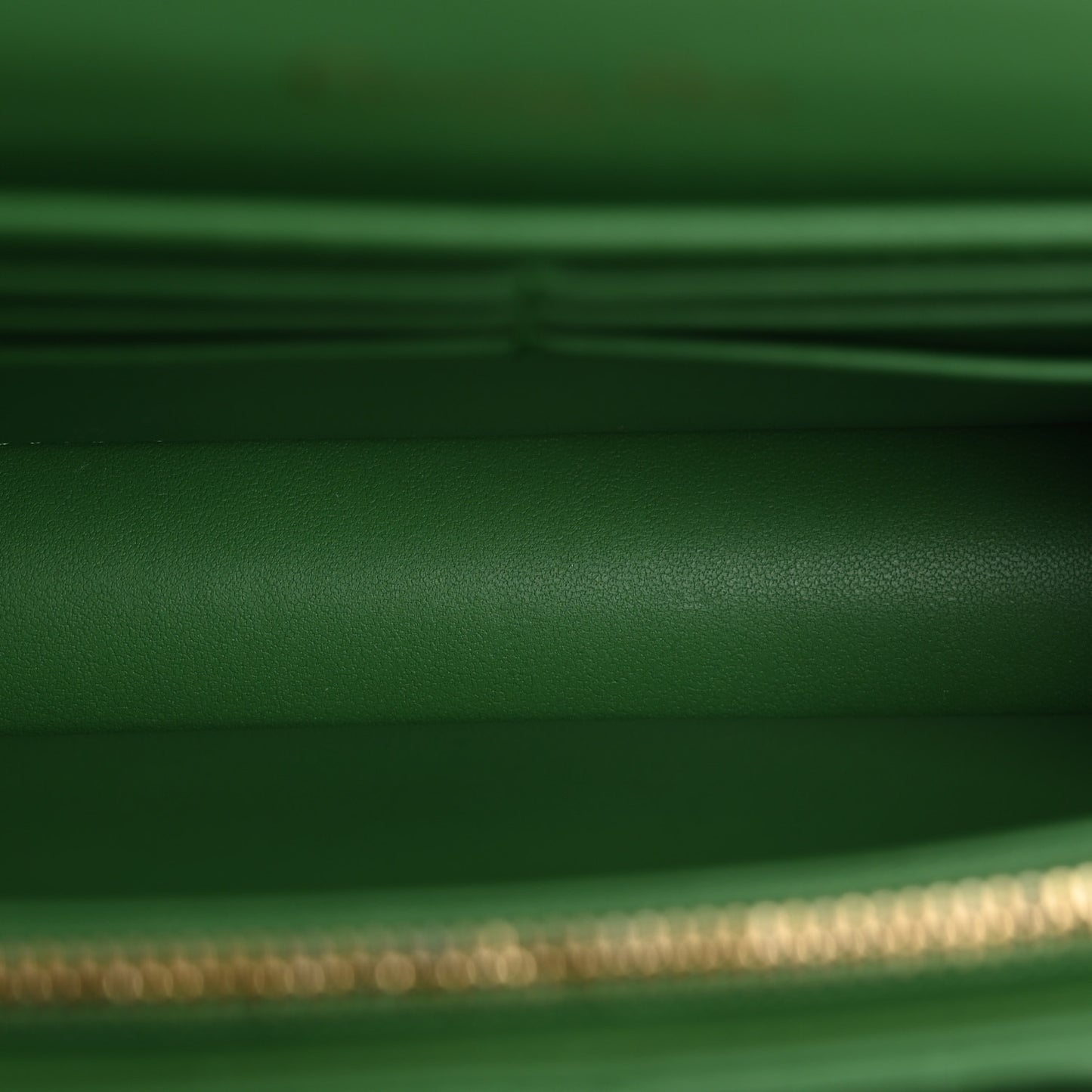 Lambskin Cannage My Dior Daily Chain Pouch Jade Green