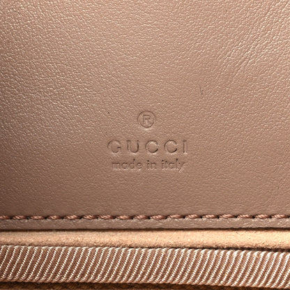 Gucci Calfskin Matelasse Mini GG Marmont Chain Crossbody Bag Porcelain Rose 6 of 11