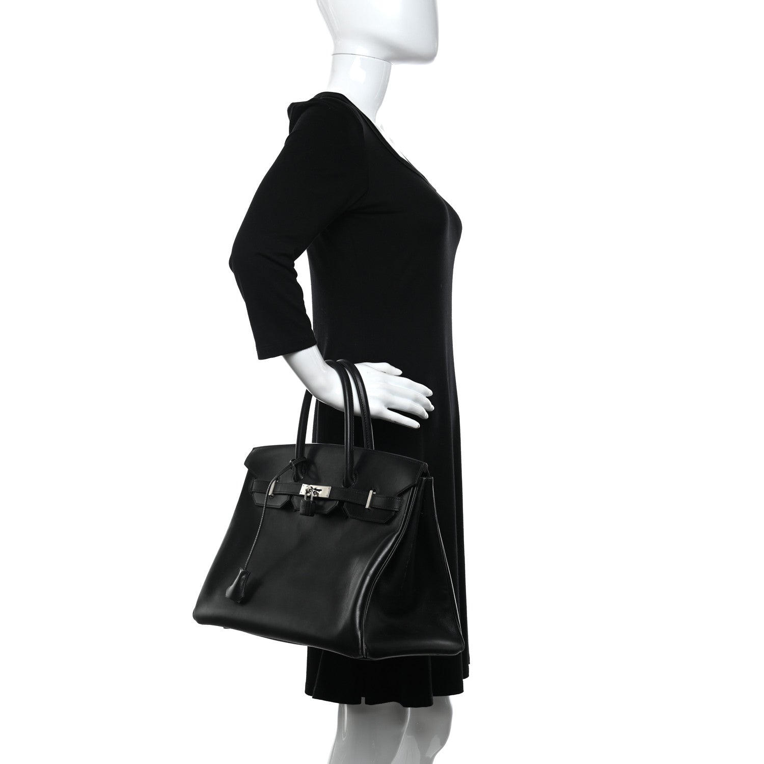 Hermes Box Horseshoe Birkin 35 Black 2 of 24