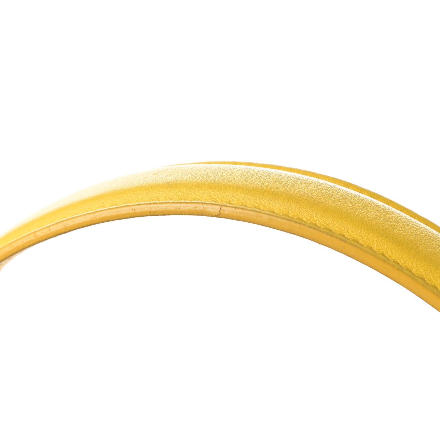 Celine Elephant Calfskin Mini Belt Bag Sun Yellow 19 of 21