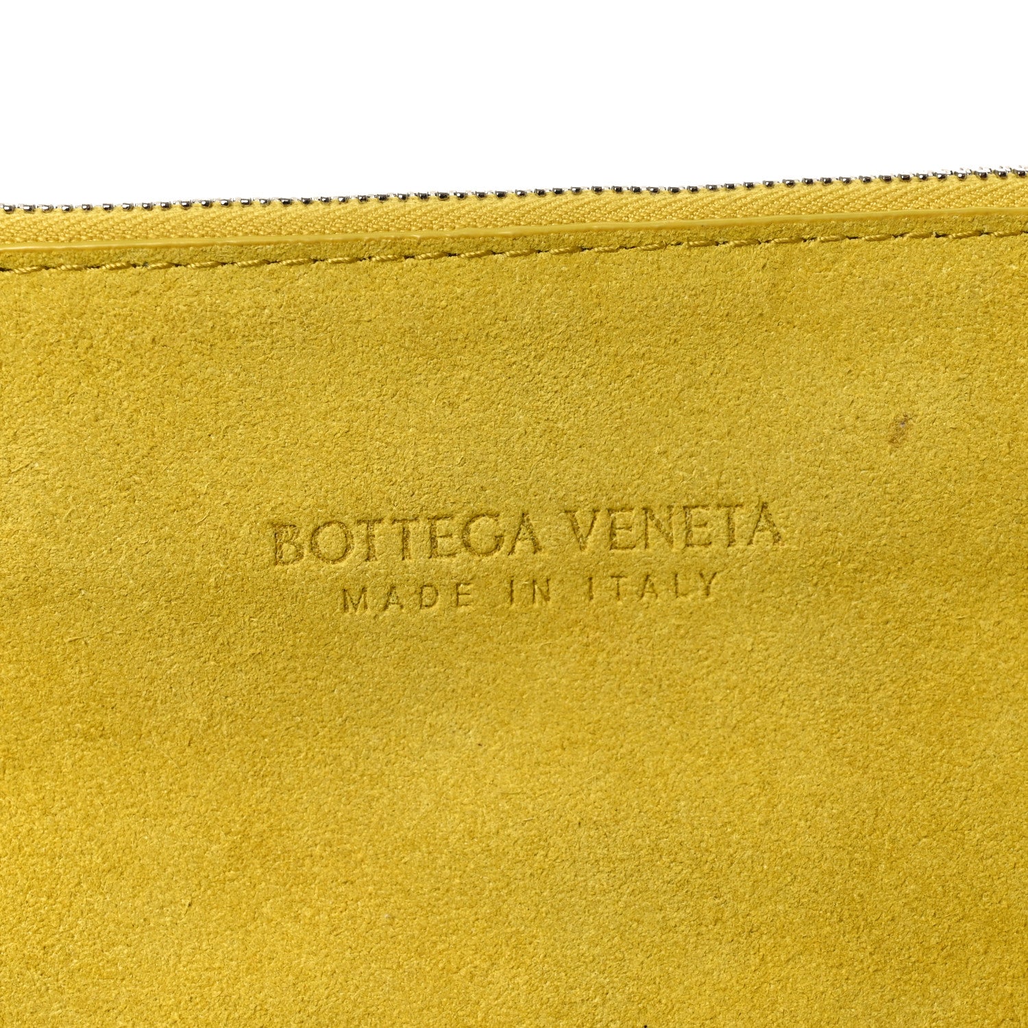 Bottega Veneta Nappa Intrecciato Fold Clutch Lemon 6 of 8