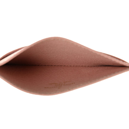 Louis Vuitton Damier Azur Daily Card Holder Rose Ballerine 5 of 8