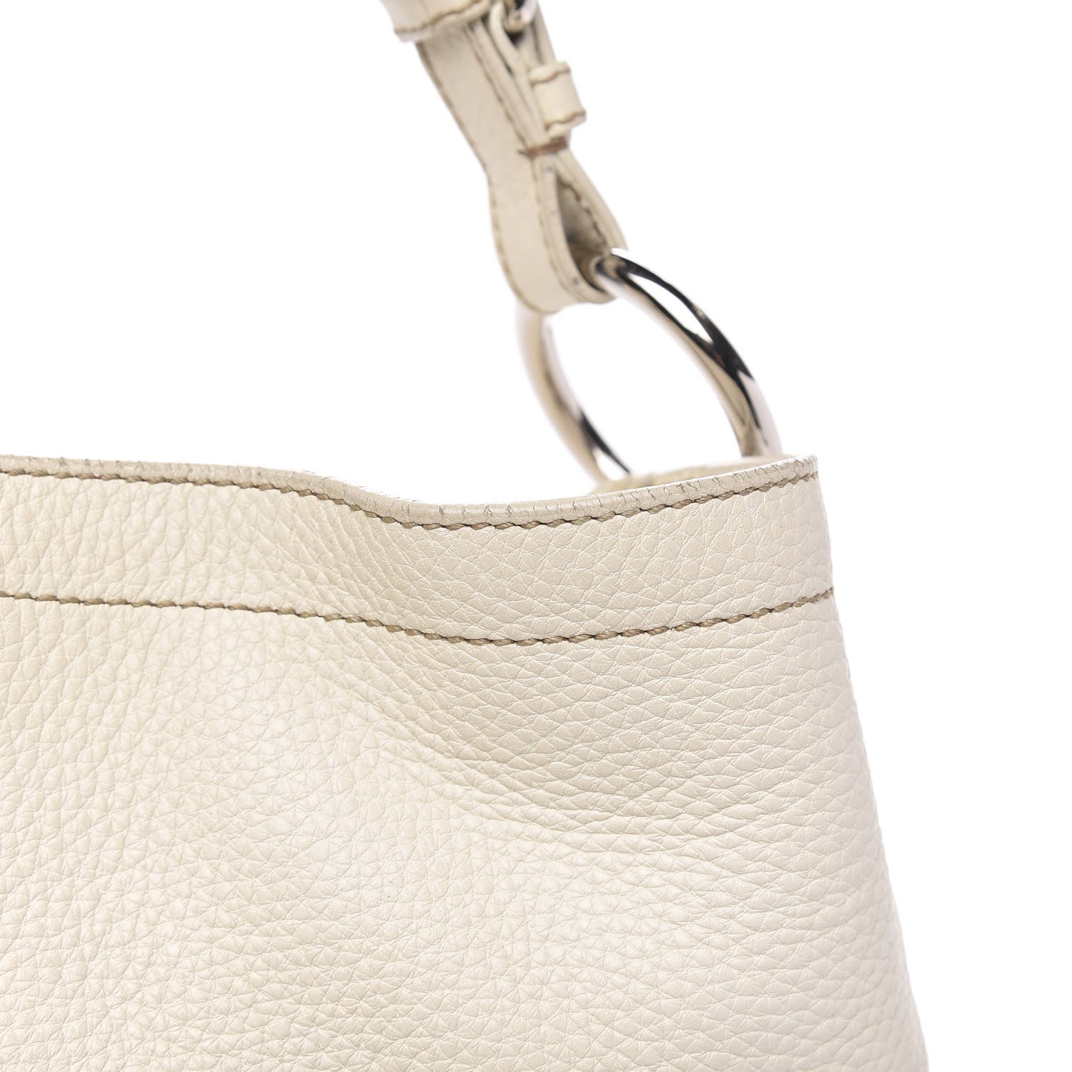 Prada Vitello Daino Hobo Bianco 12 of 12