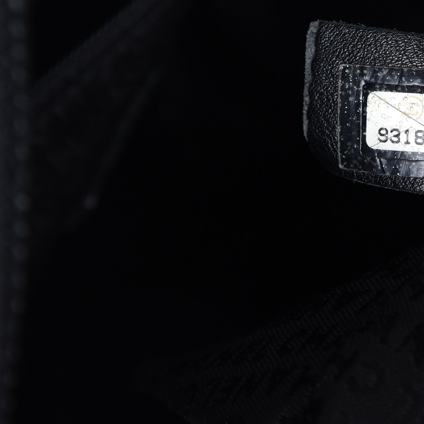Caviar Square Stitched Bowler Black